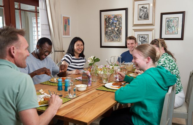 Good Hope Studies - Homestay Family Dinner