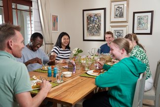 Good Hope Studies - Gastfamilien Abendessen