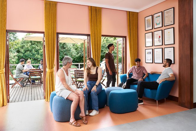 Good Hope Studies Newlands - lounge area