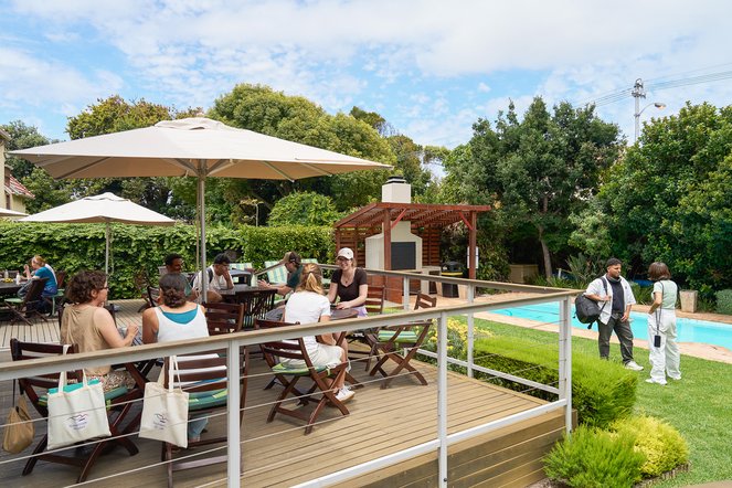 Good Hope Studies Newlands - garden terrasse